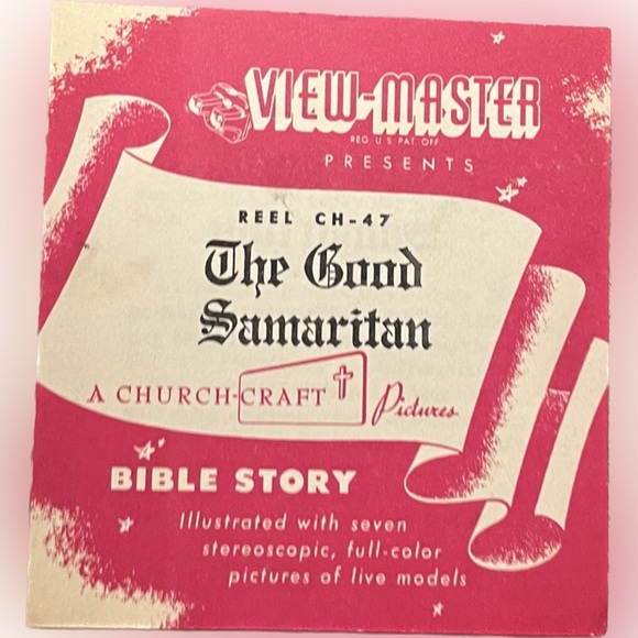 🎈2/$20 - VIEW-MASTER Reel CH-47 “A Bible Story in Three Dimensions” 1947. - Picture 1 of 6